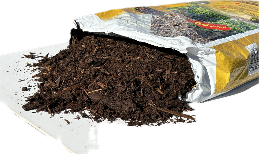Rindenmulch Garten Flora 00-40 mm, 60L, 48 Sack/Pal. – Bild 4