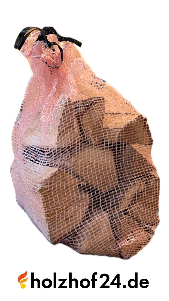 Brennholz Eiche 25 cm 22 Liter Sack