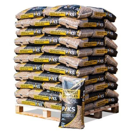 PIKS-Granulat – Palette mit 66 Säcken (990 kg), zertifiziert (Din Plus)