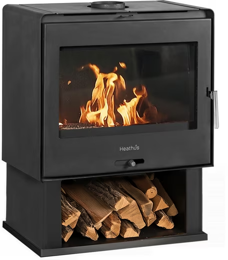 Kaminofen B 57 Holzscheite bis 50 cm, Aufstellort in deinem Zuhause