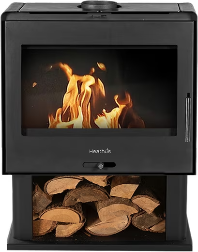 Kaminofen B 57 Holzscheite bis 50 cm, Aufstellort in deinem Zuhause – Bild 2