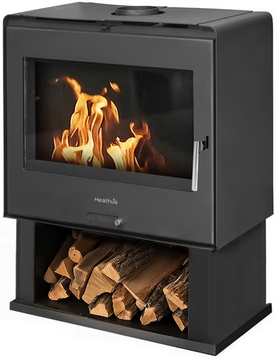 Kaminofen B 57 Holzscheite bis 50 cm, Aufstellort in deinem Zuhause – Bild 3